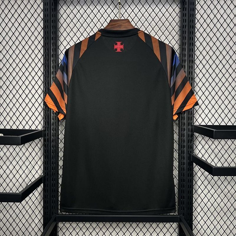 Vasco Vasco Da Gama 2024/25 Kappa Warm-up Black Jersey S-XXL 7