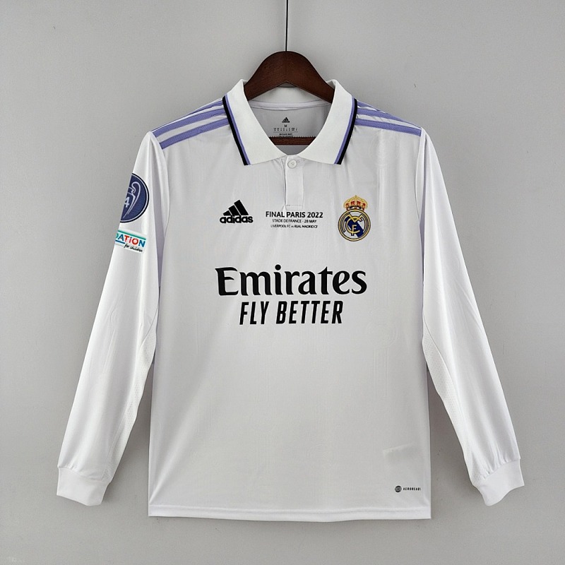 Real Madrid 22/23 14 Champions Edition Real Madrid long sleeve home S-XXL 2
