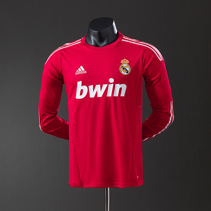 Real Madrid Real Madrid 11/12 Third Away Long Sleeve Player Retro Jersey S-3XL