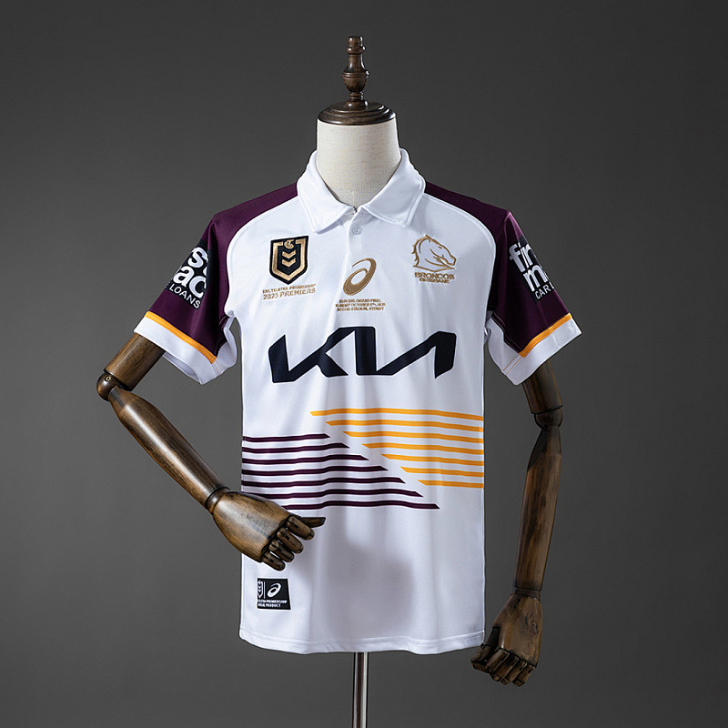 NRL Brisbane NRL Brisbane Broncos 2025 Grand Champion Jersey S-5XL