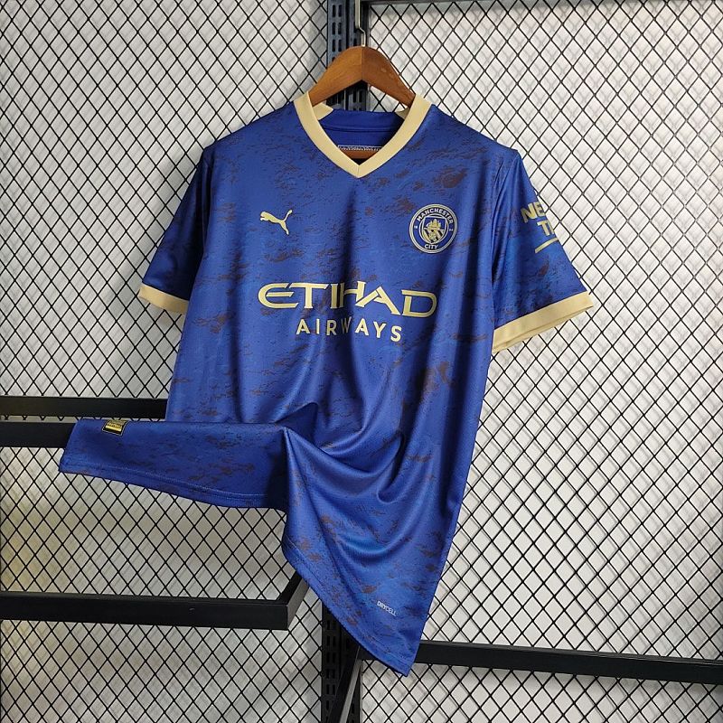 Manchester City 23-24 Manchester City Blue Special Edition Size S-4XL 3
