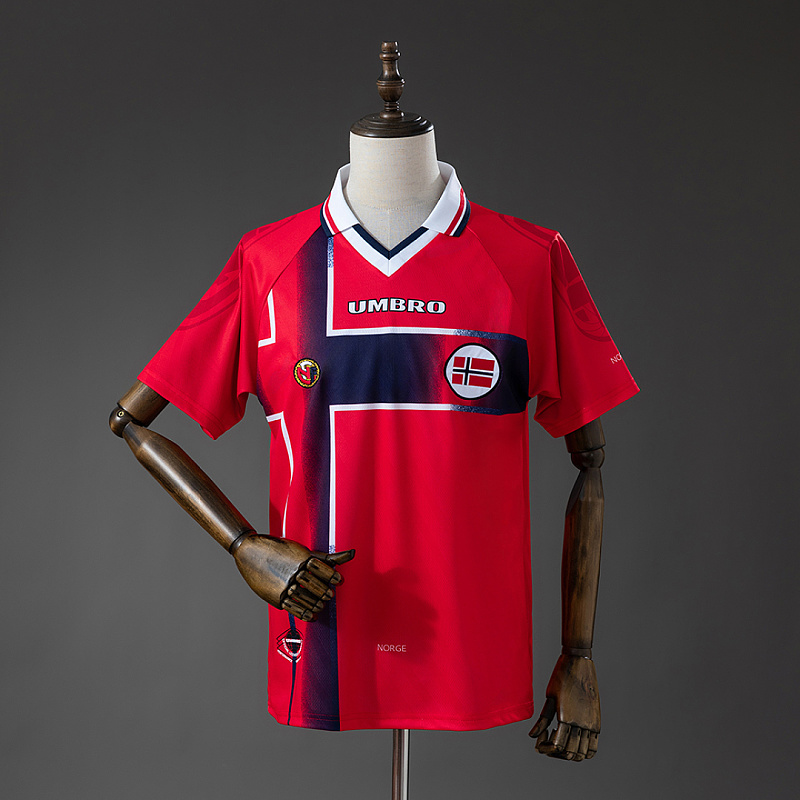 Norway Jersey Norway 97/98 Home Retro Jersey S-XXL