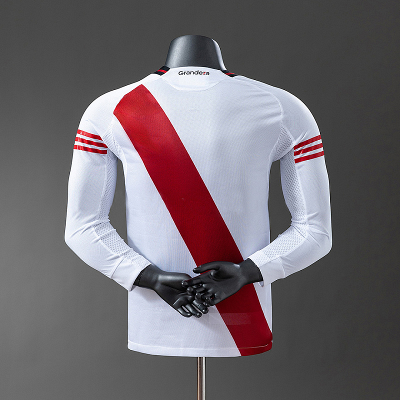 River Plate River Plate 25/26 Player Home Long Sleeve Jersey S-4XL 2