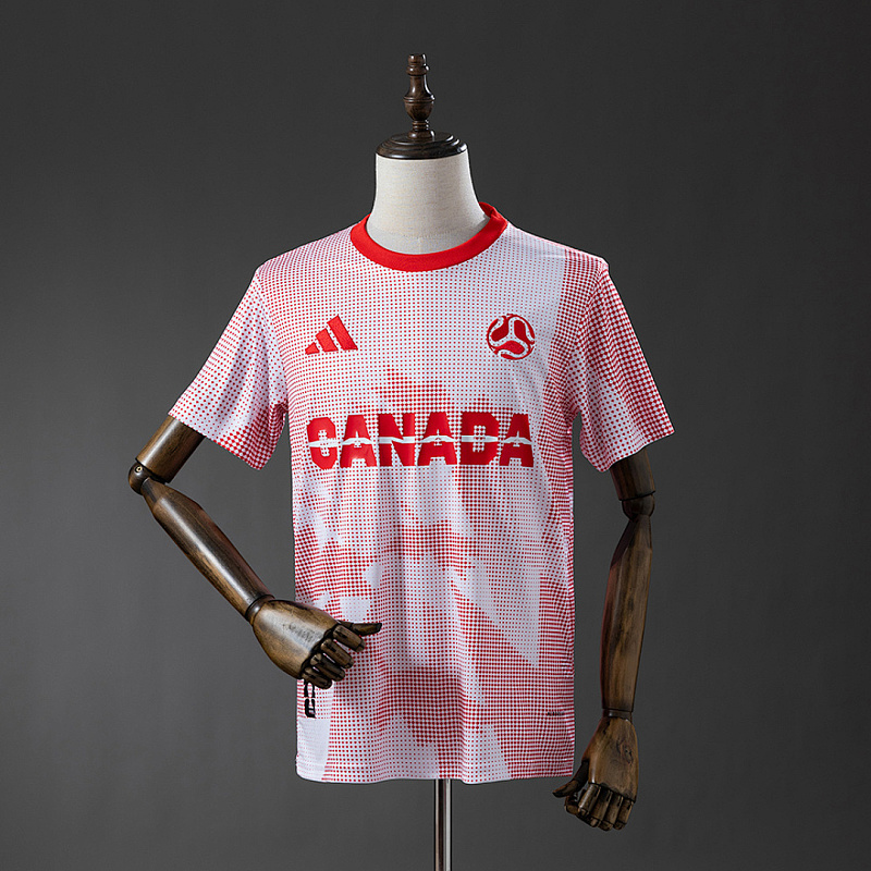Nazionale Canada 2026 Promotional Apparel - Pink Jersey Sizes S-4XL
