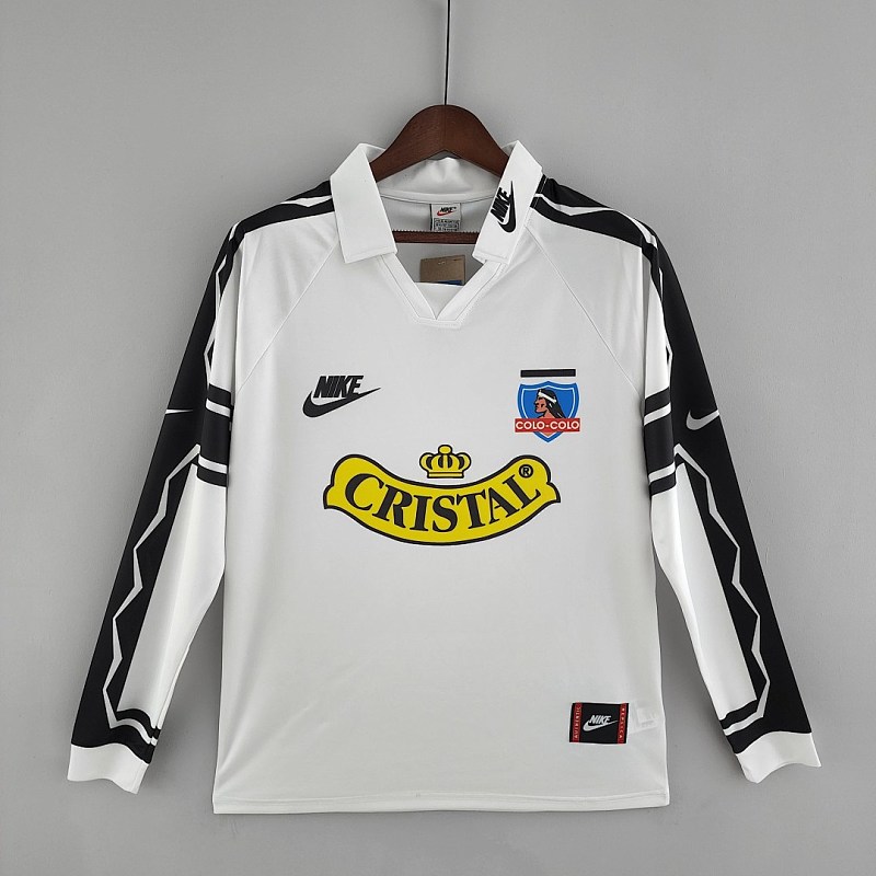 1995 Long Retro 1995 Long Sleeve Colo Colo home S-XXL