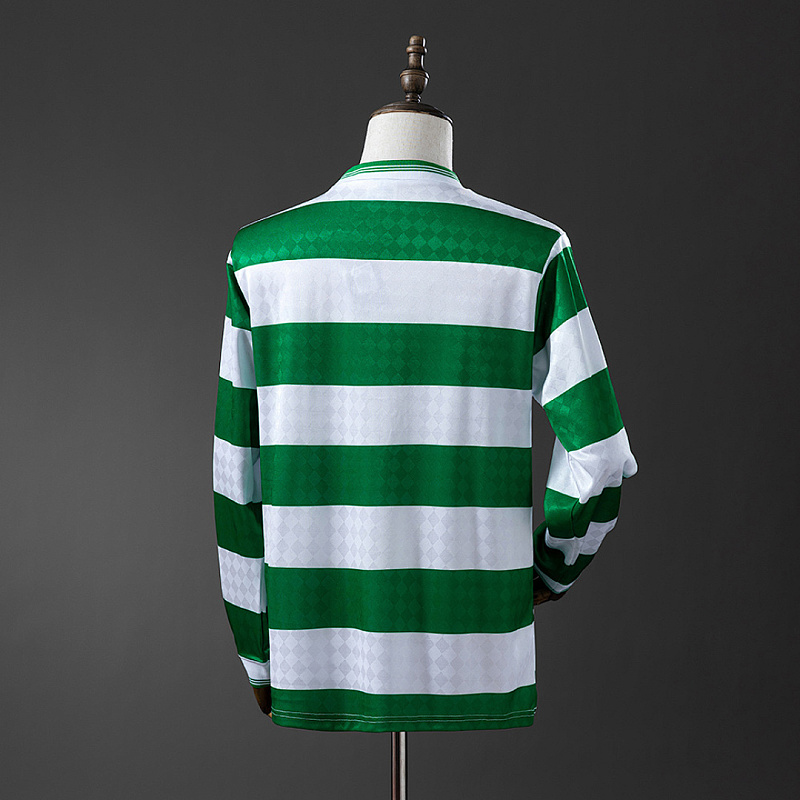 Celtics 1989/91 Celtics 1989/91 Long Sleeve Home Retro Jersey S-XXL 2