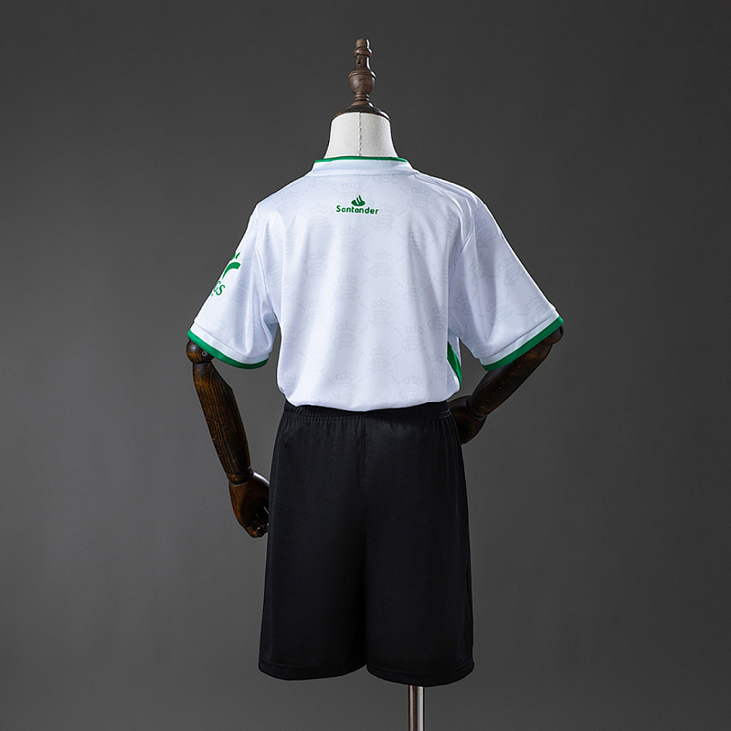 Racing Racing Santander 25/26 Home Kids Kit Jersey Size 16-28 2