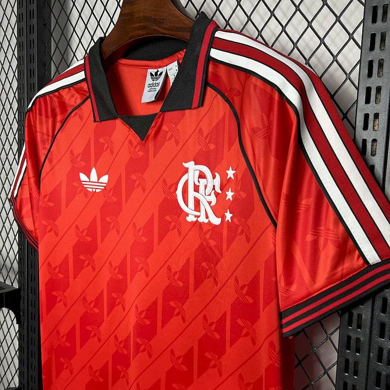 Flamengo Flamengo 2024/25 Lifestyler Retro Jersey S-XXXXL 6