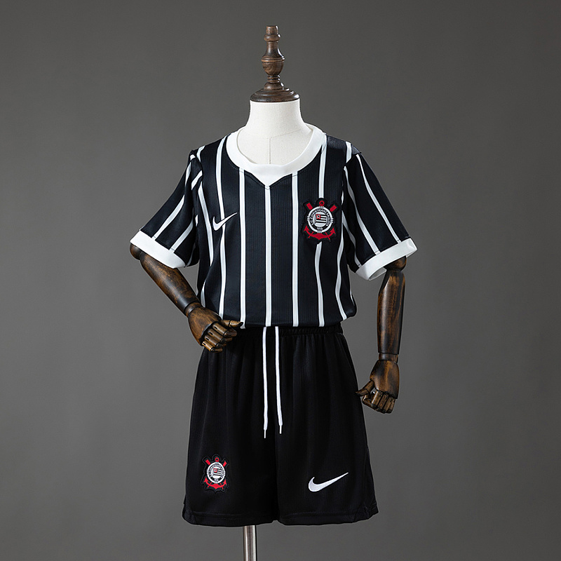 Corinthians Corinthians 26/27 Away Kids Kit Jersey Size 16-28