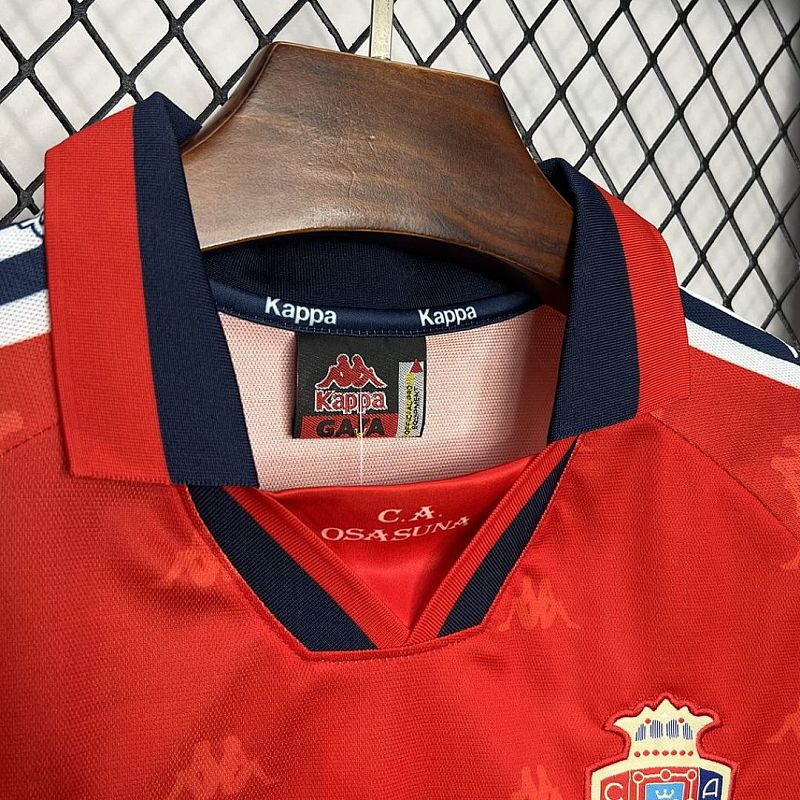 Osasuna 1996/97 Osasuna 1996/97 Home Retro Jersey 4