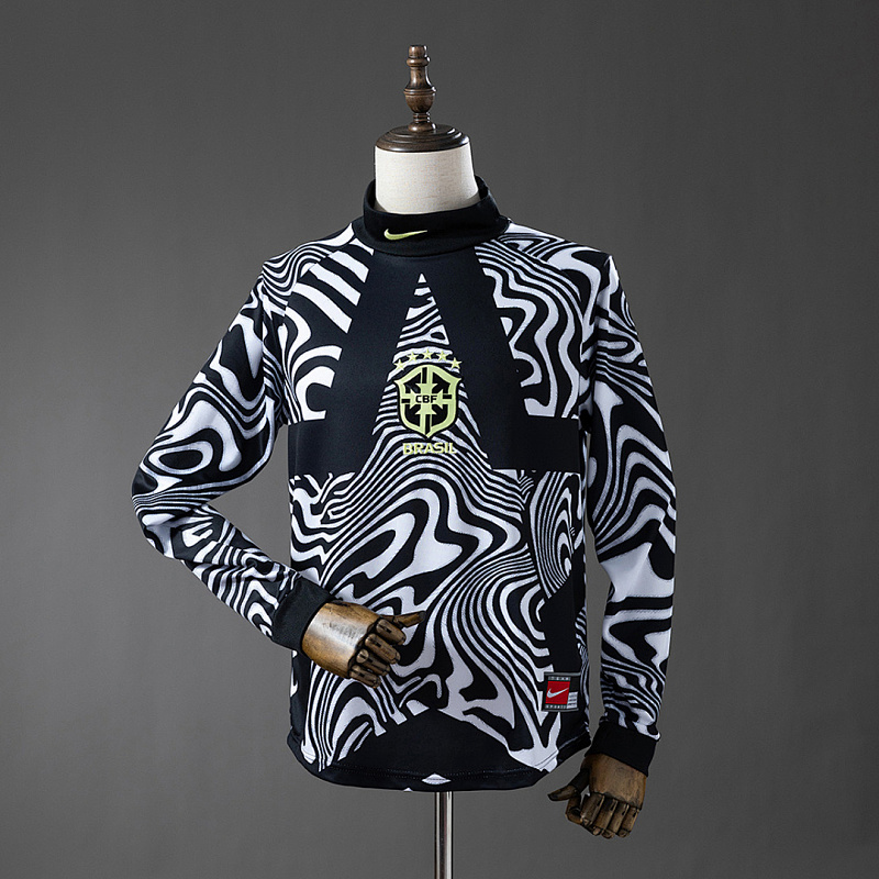 Brasile Brazil 2026 Goalkeeper Long-Sleeved Jersey S-XXL