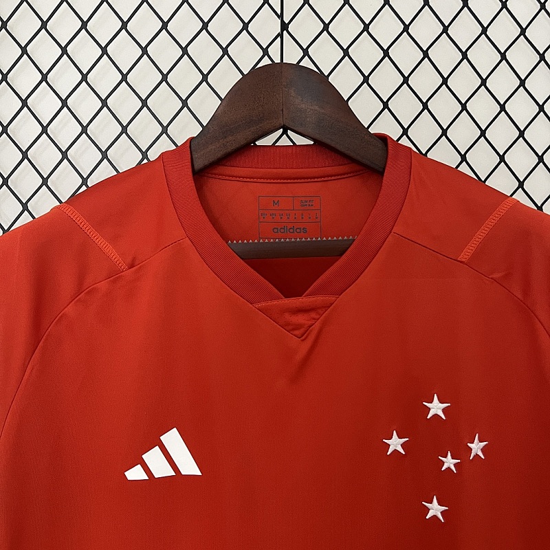 Cruzeiro 24/25 Cruzeiro Training Wear Red All sponsors S-4XL 3