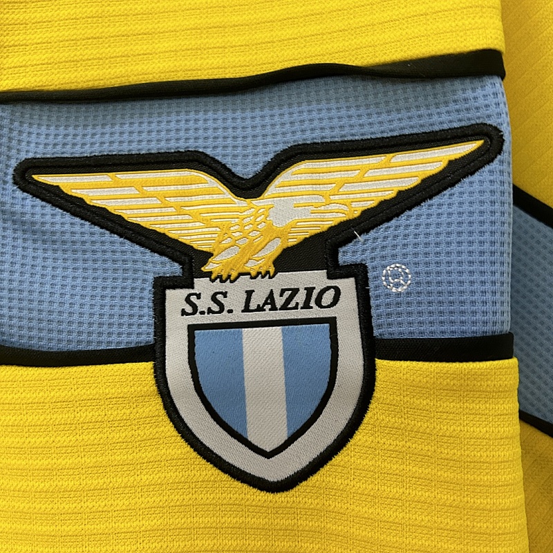 Lazio Retro shirt Lazio 98/99 yellow S-XXL 5