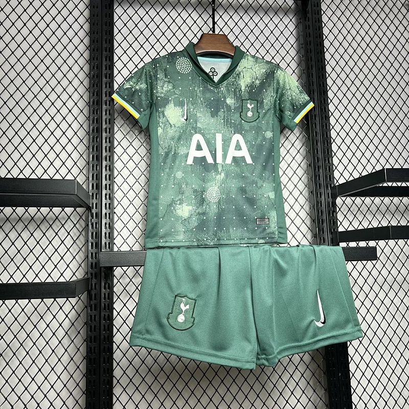 Tottenham Tottenham Hotspur 2024/25 Third Away Kids Kit 4