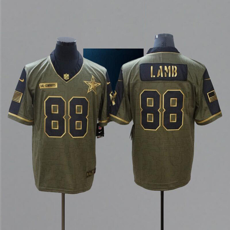 New Tribute New Tribute Gold Edition NFL Jersey S-XXXL