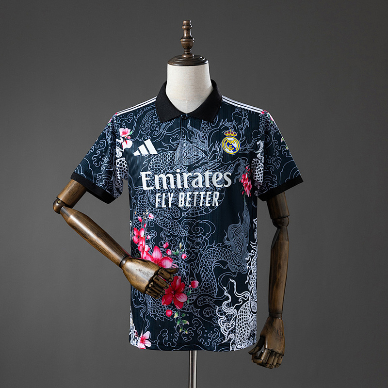 Real Madrid Real Madrid 25/26 Special Edition - Black Jersey S-XXL