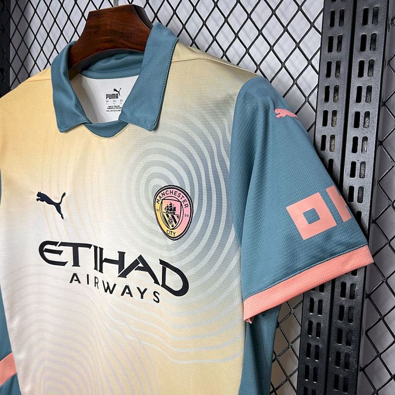 Manchester City Manchester City 2024/25 Fourth Jersey 3