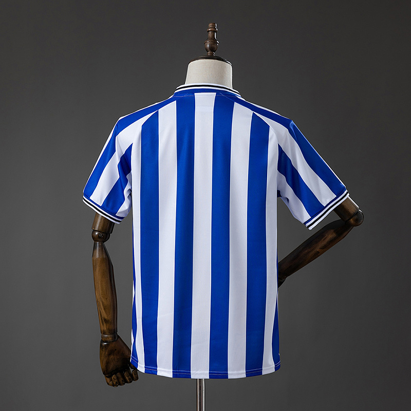 Sheffield Wednesday Sheffield Wednesday 2001 Home Game Retro Jersey S-4XL 2