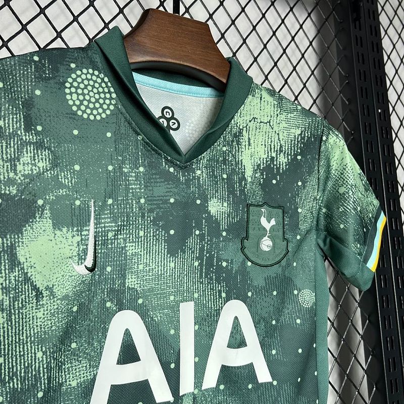 Tottenham Tottenham Hotspur 2024/25 Third Away Kids Kit 3