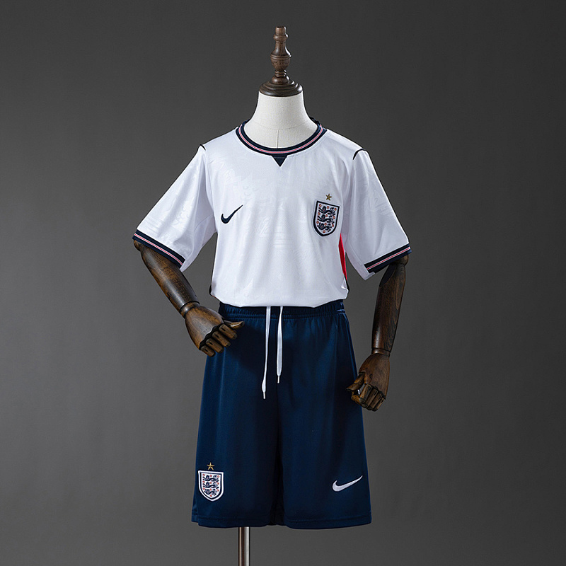 Inghilterra England 2026 Home Kids Kit Jersey Size 16-28