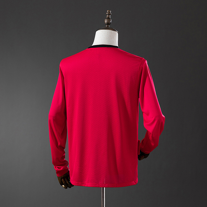 M-U 2010 M-U 2010 Home Long Sleeve Retro Jersey S-XXL 2