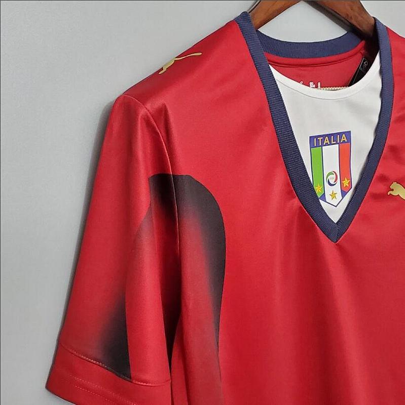 Italia Retro 2006 Italy Red S-XXL 4