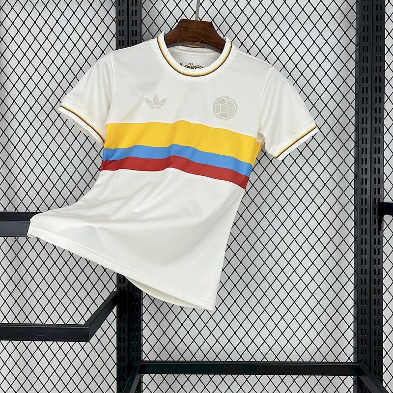 Colombia Colombia 2024/25 100th Anniversary Womens Jersey S-XXL 2