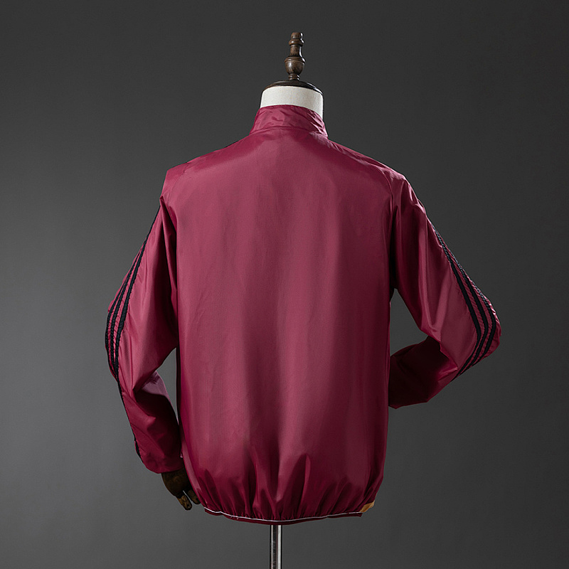 Roma Roma Reversible Jacket Windbreaker - Red & Beige S-XXL 2