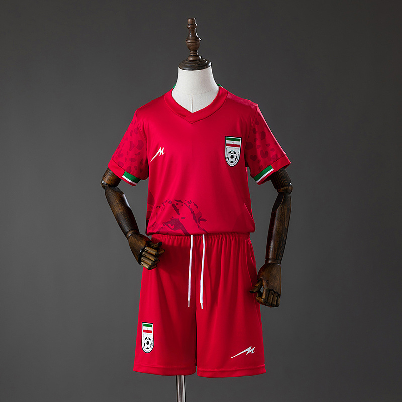 Iran 2026 Iran 2026 Away Kids Kit Jersey Size 16-28