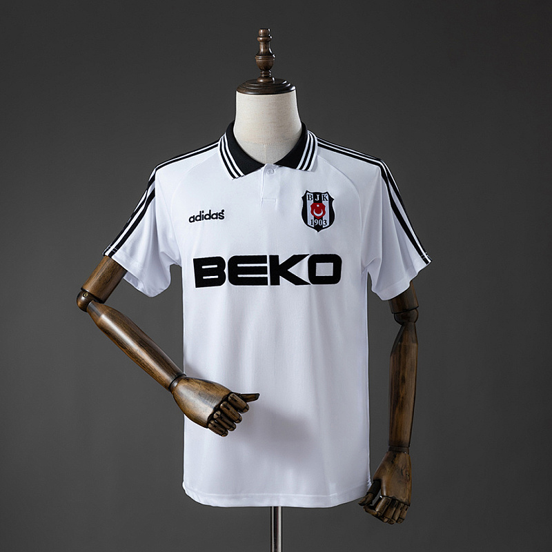 Besiktas Jersey Besiktas 96/97 Home Retro Jersey S-XXL