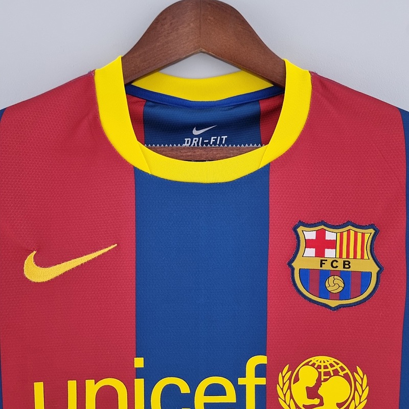 Barcelona Retro Barcelona Long Sleeve 2006 UEFA Champions League Home S-XXL 3