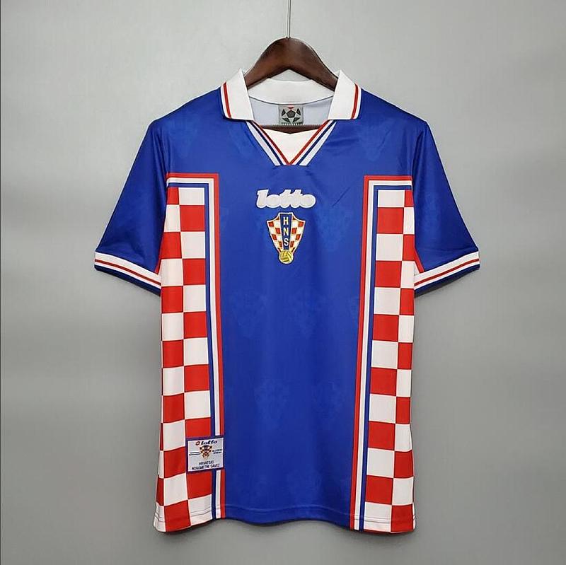 Croazia Retro 1998 Croatia home S-XXL