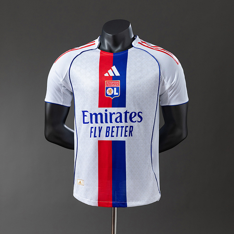 Lyon Lyon 25/26 Player Home Jersey S-XXL