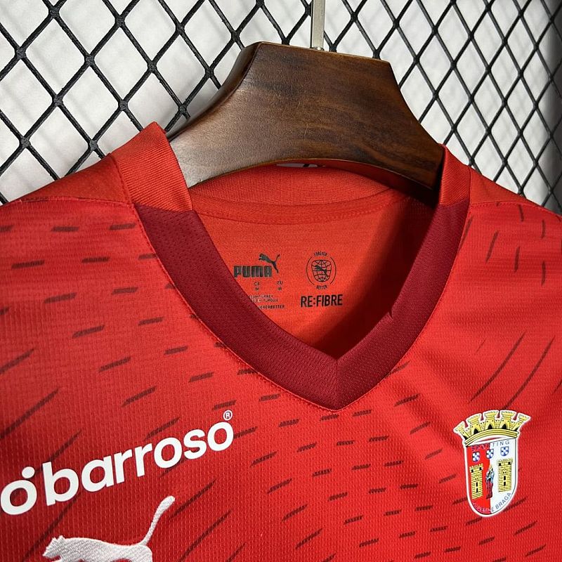 Braga Braga 2024/25 Home Jersey S-XXXL 4