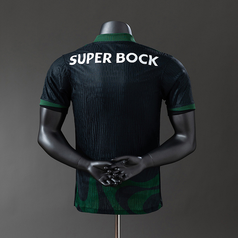 Sporting CP Sporting Lisbon 25/26 Player Alternative Jersey Black 2