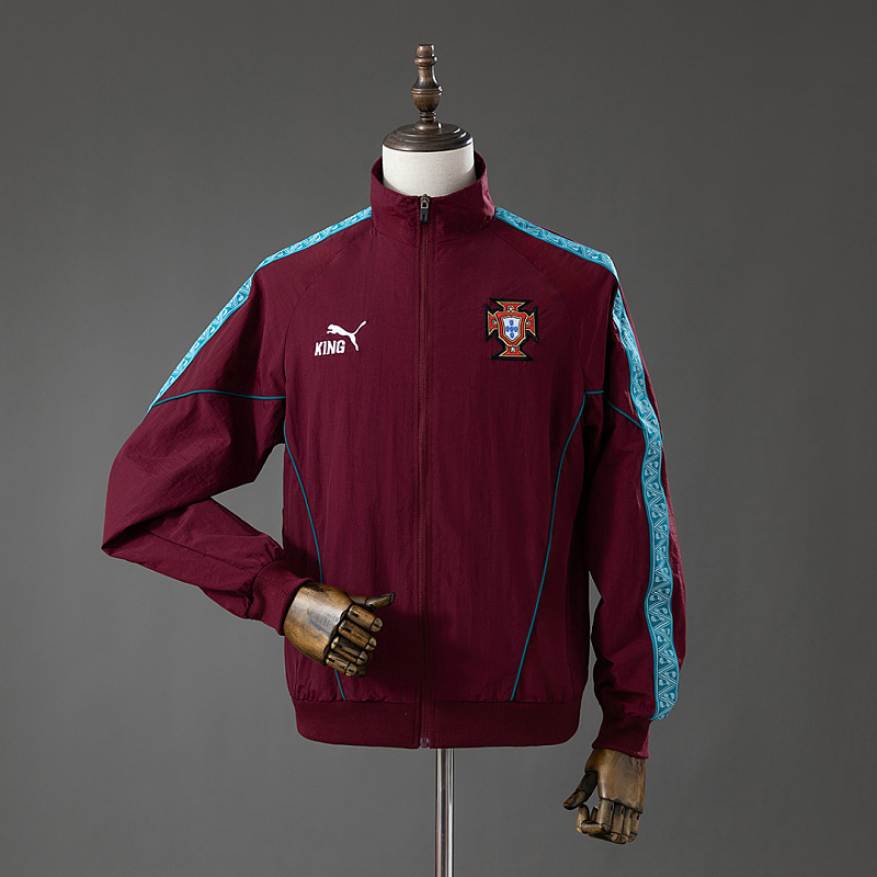 Portogallo Portugal 2026 KING Anthem Jacket Windbreaker S-XXL