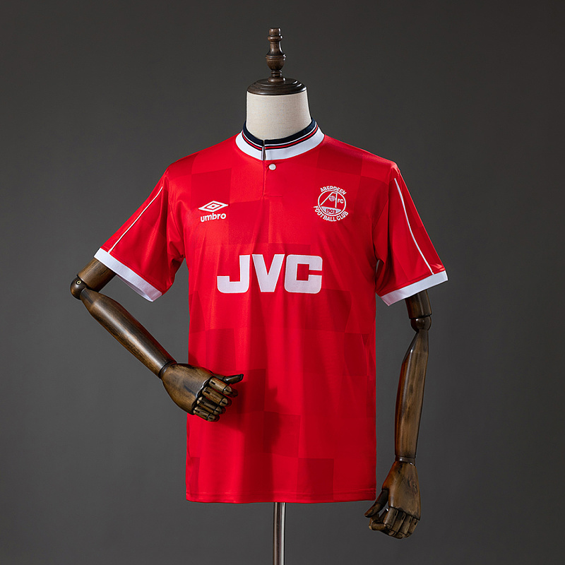 Aberdeen Jersey Aberdeen 87/90 Home Retro Jersey S-XXL