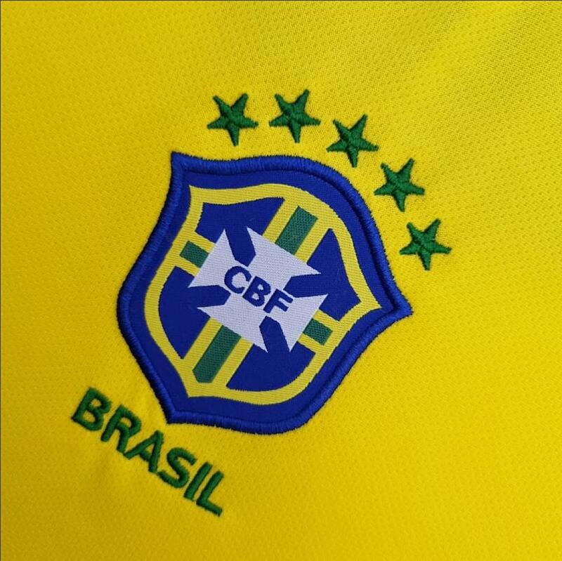 Brasile Retro 2004/06 Brazil homeS-XXL 3