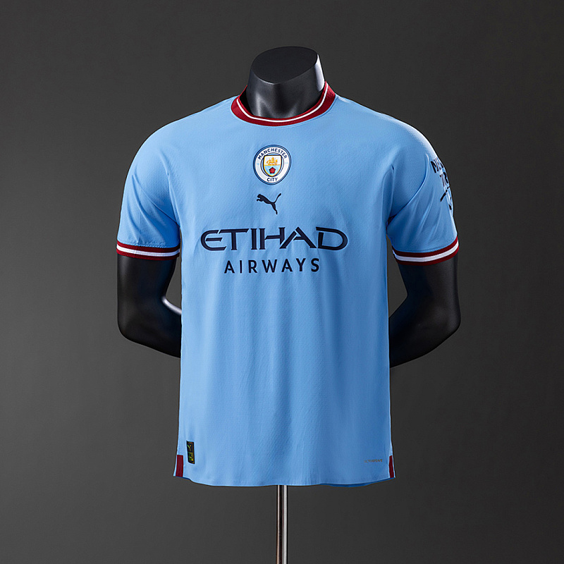 Manchester City Manchester City 22/23 Home Player Retro Jersey S-3XL