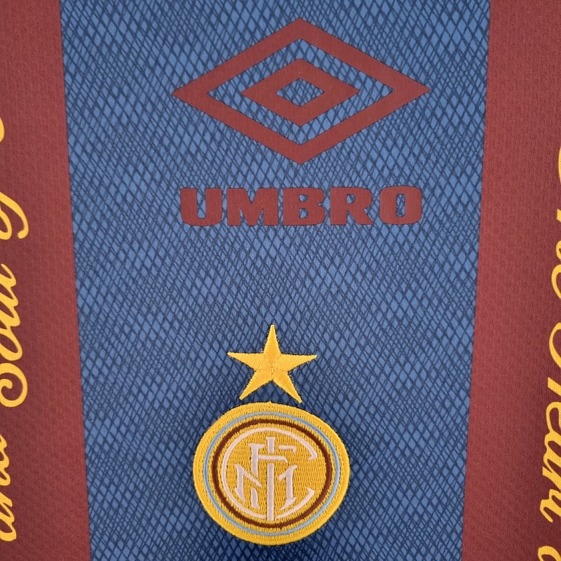 Inter Retro Inter Milan 94/95 Training Suit Red Blue S-XXL 5