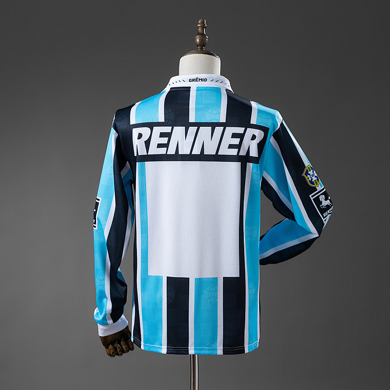Grêmio Gremio 97/98 Home Long-Sleeve Retro Jersey S-XXL 2