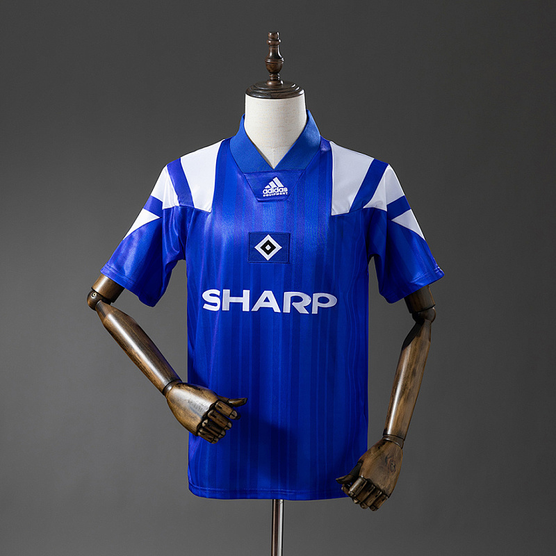 Hamburg Jersey Hamburg 92/93 Home Retro Jersey S-XXL