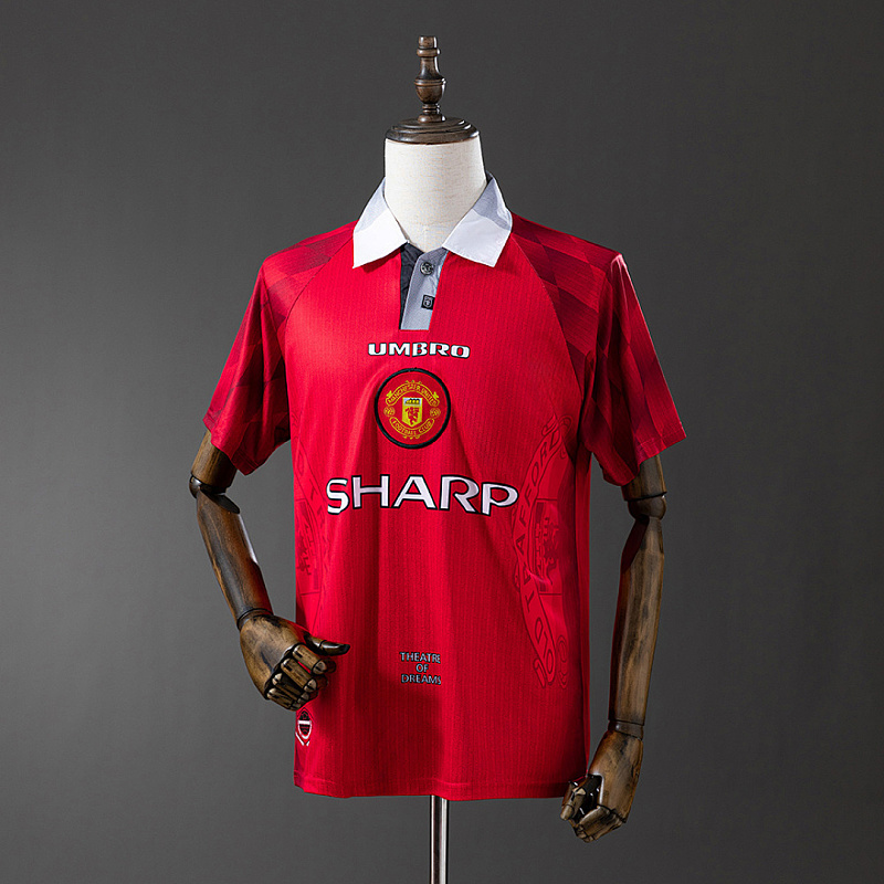 M-U 1996/97 M-U 1996/97 Home Retro Jersey S-XXL