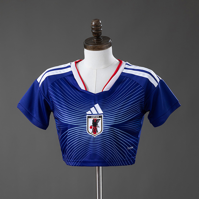 Giappone Japan 2026 Home Women's Crop Top Style S-XXL