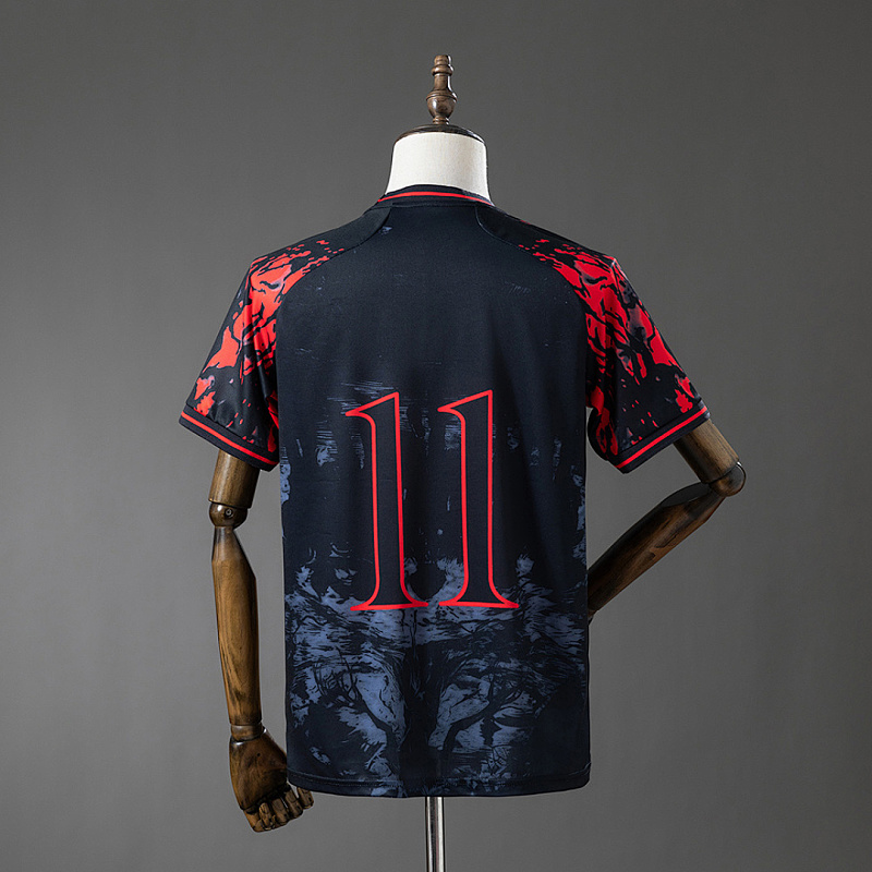 Hellfire Club Hellfire Club x Stranger Things Special Edition JerseyHome Jersey S-4XL 2