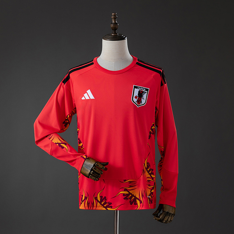 Giappone Japan 2026 GK - Red Long-Sleeved Jersey S-4XL