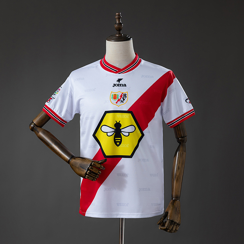 Rayo Vallecano Rayo Vallecano 99/00 Home Retro Jersey S-4XL