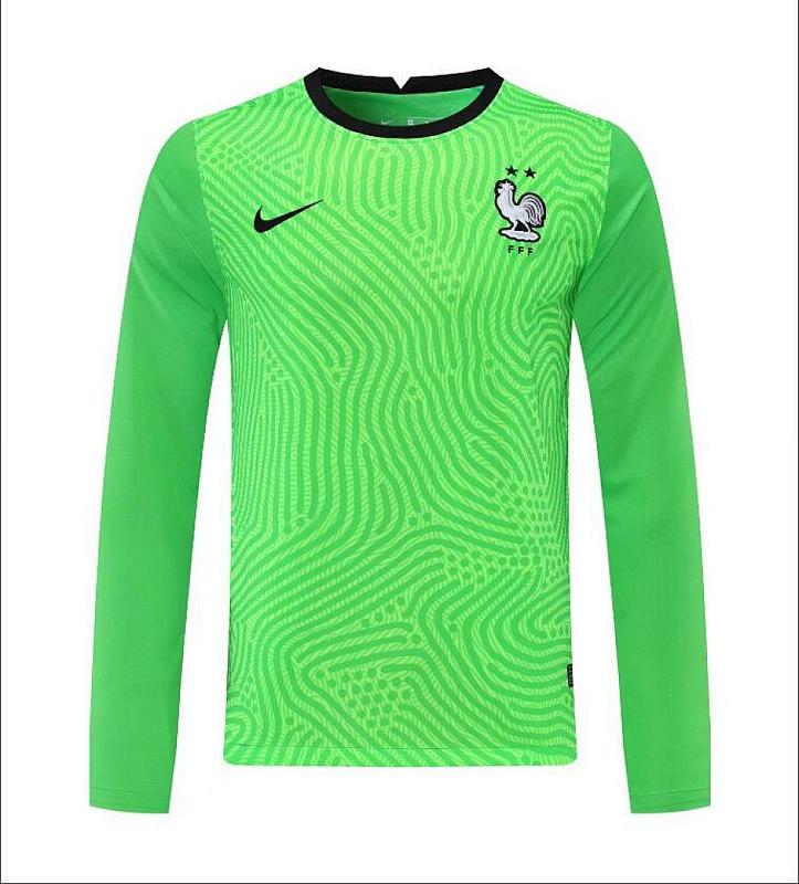 Francia France Green Long Sleeve Goalkeeper S-XXL (can be sold separately) 5