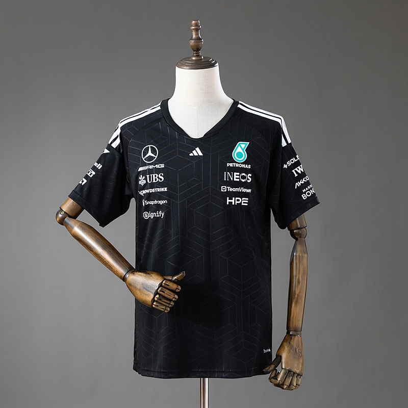 Mercedes-AMG 2026 Mercedes-AMG 2026 PETRONAS F1 T-shirt - Black S-5XL