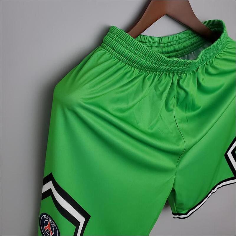 PSG 21/22 PSG Goalkeeper Shorts Green S-XXL 4